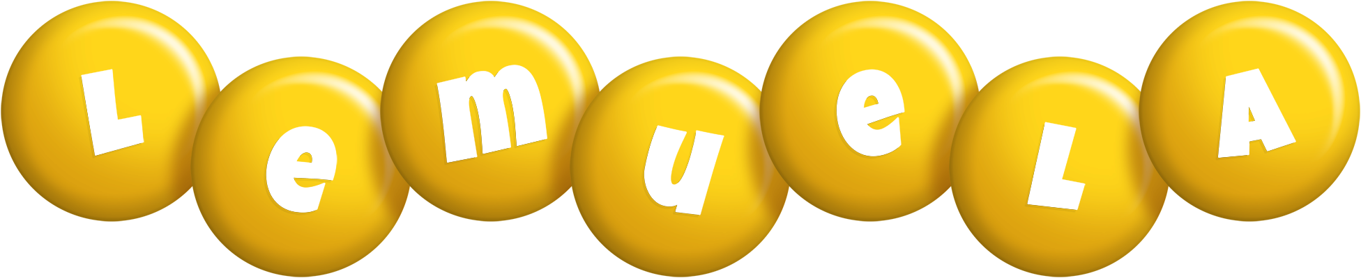 Lemuela candy-yellow logo
