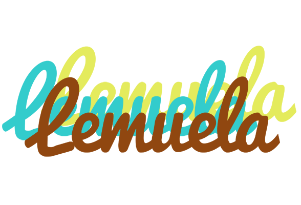 Lemuela cupcake logo