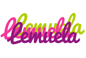 Lemuela flowers logo