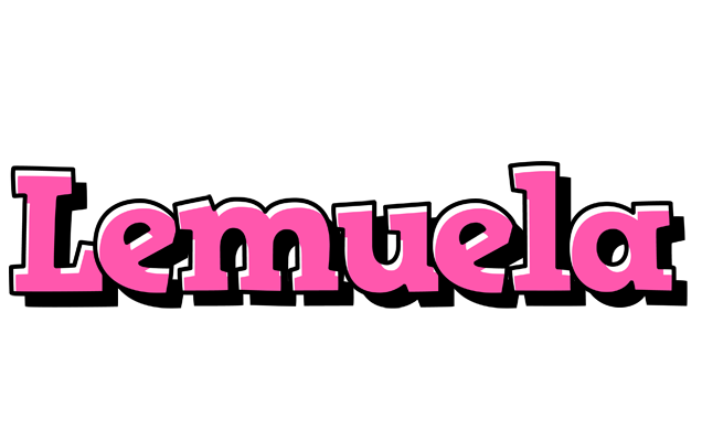 Lemuela girlish logo