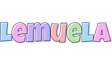 Lemuela pastel logo