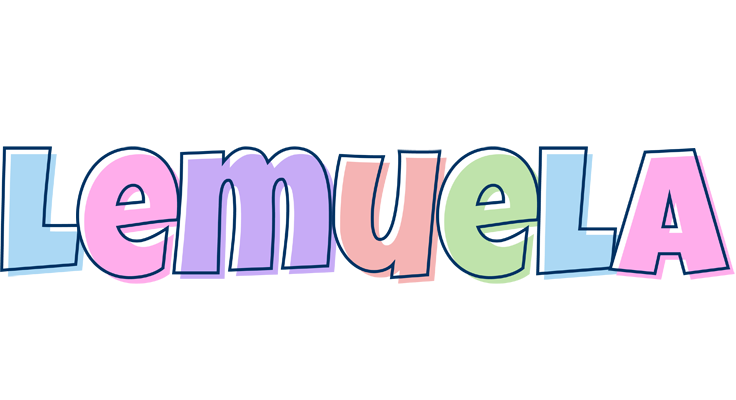 Lemuela pastel logo