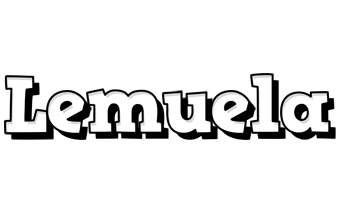 Lemuela snowing logo