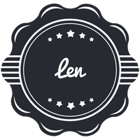 Len badge logo