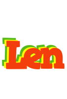 Len bbq logo