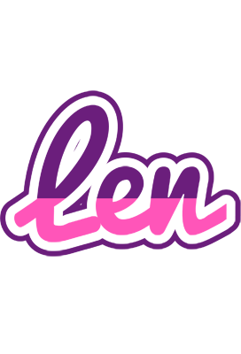 Len cheerful logo
