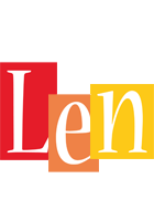 Len colors logo