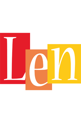 Len colors logo