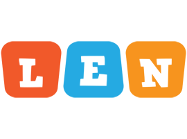 Len comics logo