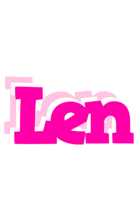 Len dancing logo