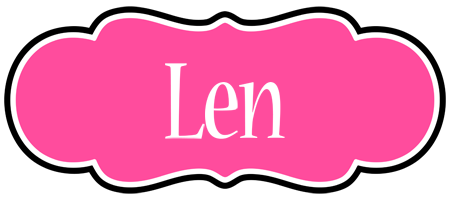 Len invitation logo