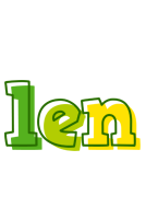 Len juice logo