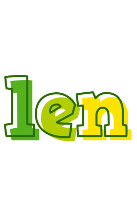Len juice logo
