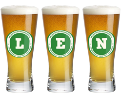 Len lager logo