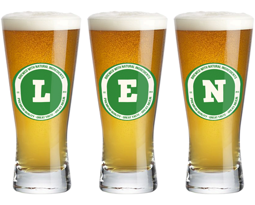 Len lager logo
