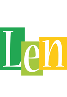 Len lemonade logo