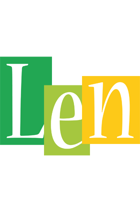 Len lemonade logo
