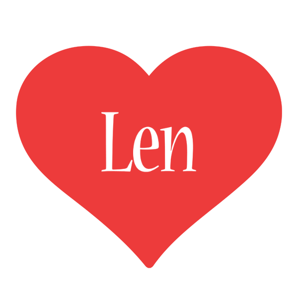 Len love logo