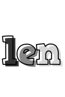 Len night logo