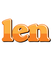 Len orange logo