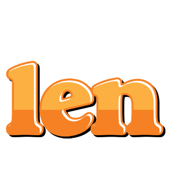 Len orange logo