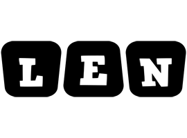 Len racing logo