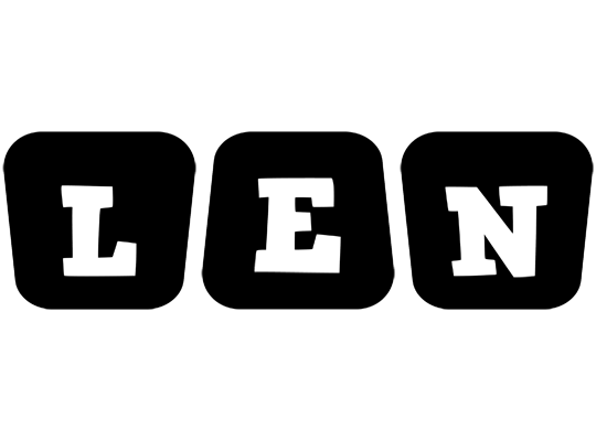 Len racing logo