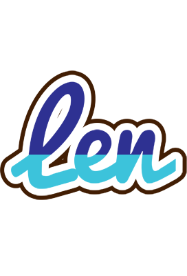 Len raining logo
