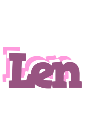 Len relaxing logo