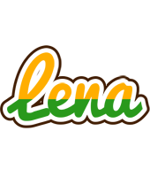 Lena banana logo