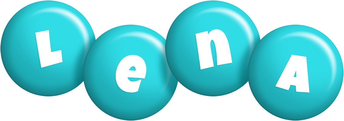 Lena candy-azur logo