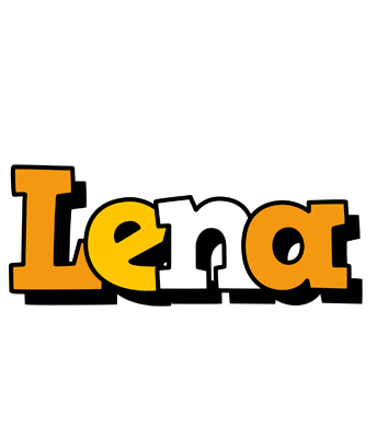 Lena cartoon logo