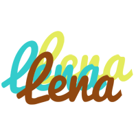Lena cupcake logo