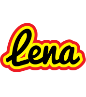 Lena flaming logo