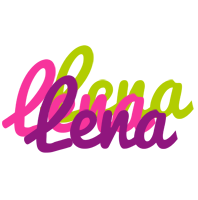Lena flowers logo
