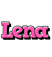 Lena girlish logo