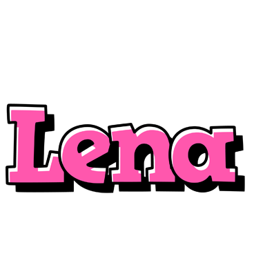 Lena girlish logo