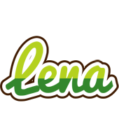 Lena golfing logo