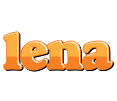 Lena orange logo