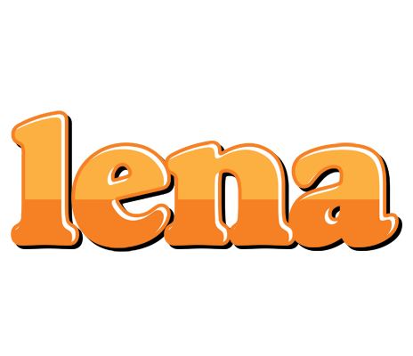 Lena orange logo