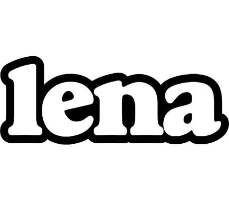 Lena panda logo