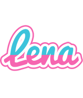 Lena woman logo