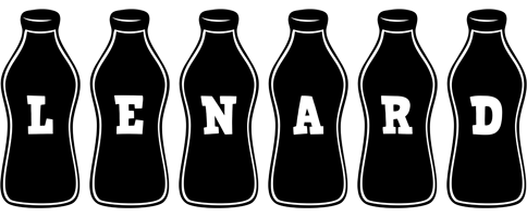 Lenard bottle logo