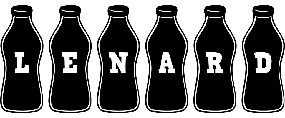 Lenard bottle logo