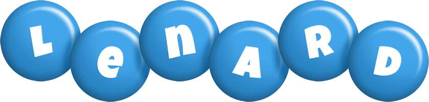 Lenard candy-blue logo