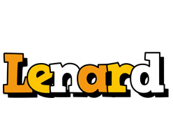 Lenard cartoon logo
