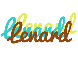 Lenard cupcake logo