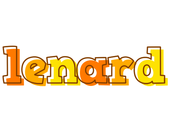 Lenard desert logo