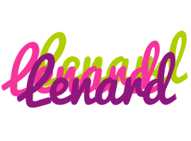 Lenard flowers logo