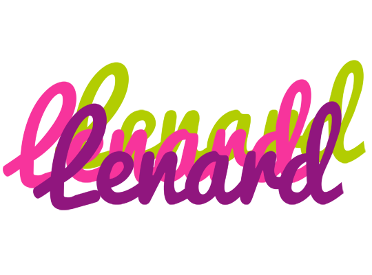 Lenard flowers logo